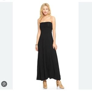 GAP Maxi Convertible Fit and Flare Strapless Dress/ Skirt Size XS